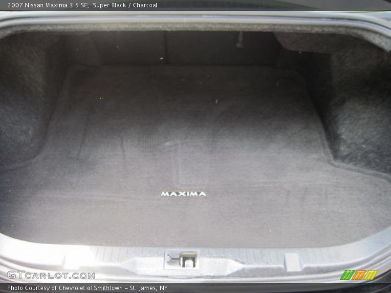 Super Black / Charcoal 2007 Nissan Maxima 3.5 SE