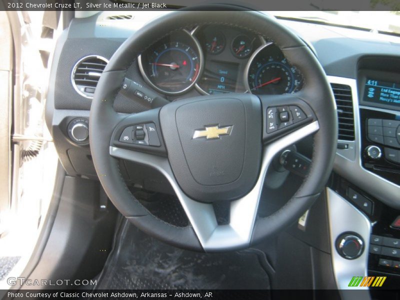 Silver Ice Metallic / Jet Black 2012 Chevrolet Cruze LT