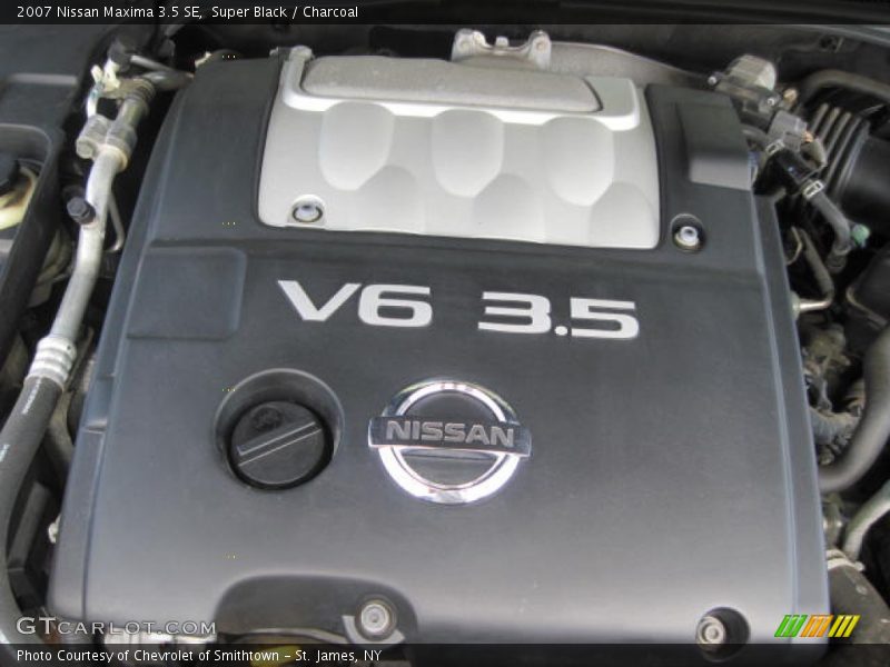 Super Black / Charcoal 2007 Nissan Maxima 3.5 SE
