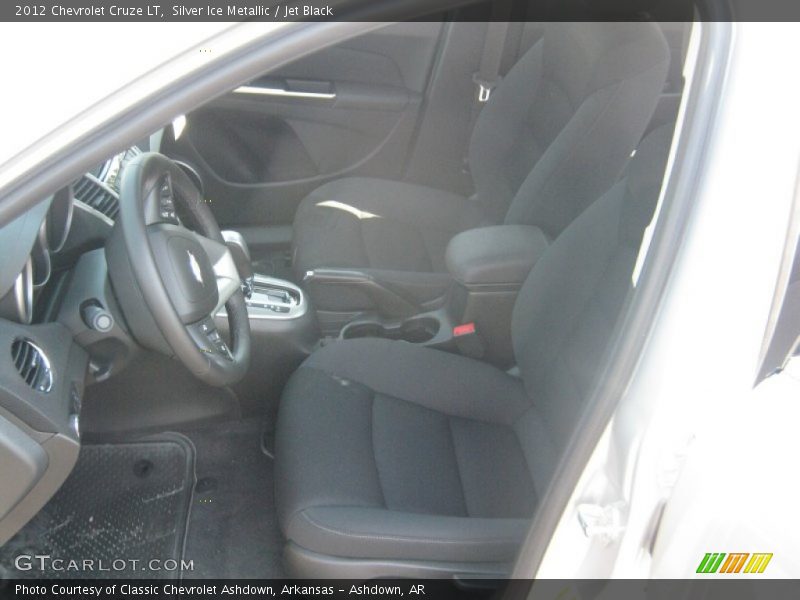 Silver Ice Metallic / Jet Black 2012 Chevrolet Cruze LT