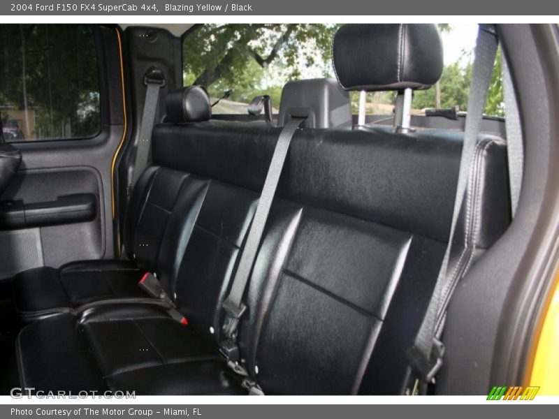  2004 F150 FX4 SuperCab 4x4 Black Interior