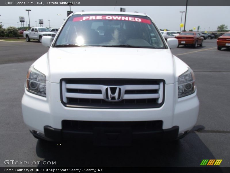 Taffeta White / Olive 2006 Honda Pilot EX-L