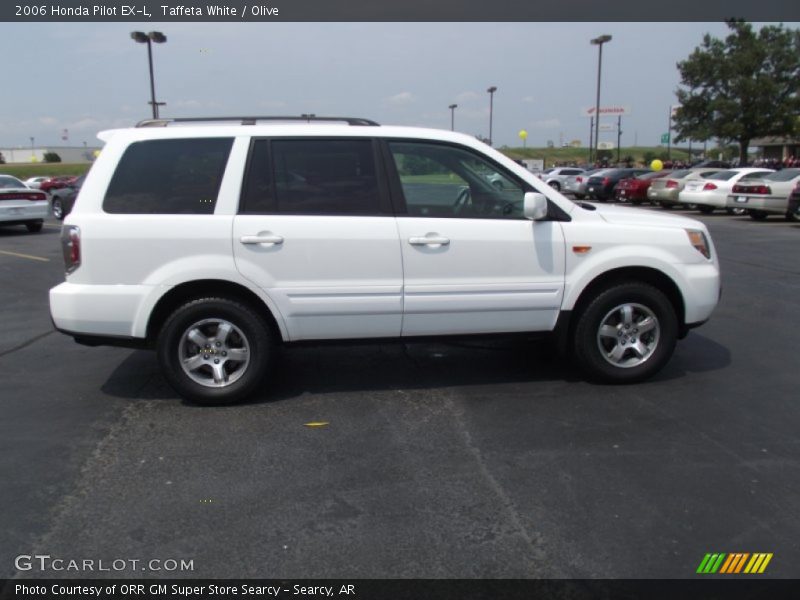 Taffeta White / Olive 2006 Honda Pilot EX-L