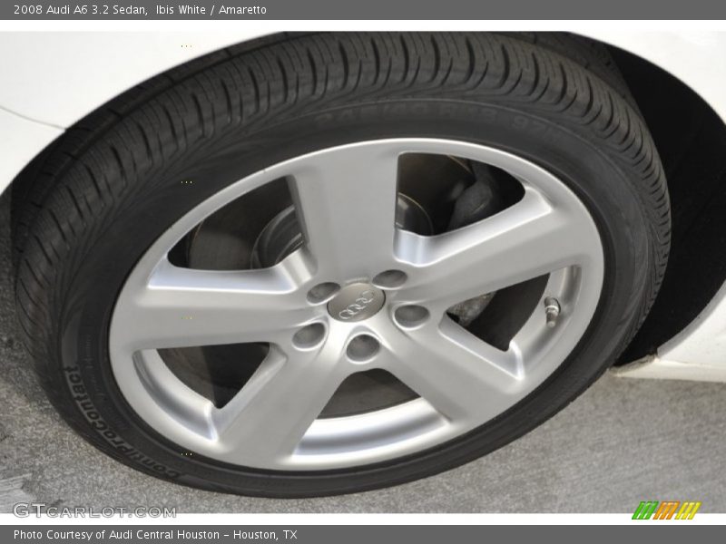 Ibis White / Amaretto 2008 Audi A6 3.2 Sedan