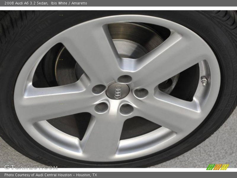 Ibis White / Amaretto 2008 Audi A6 3.2 Sedan