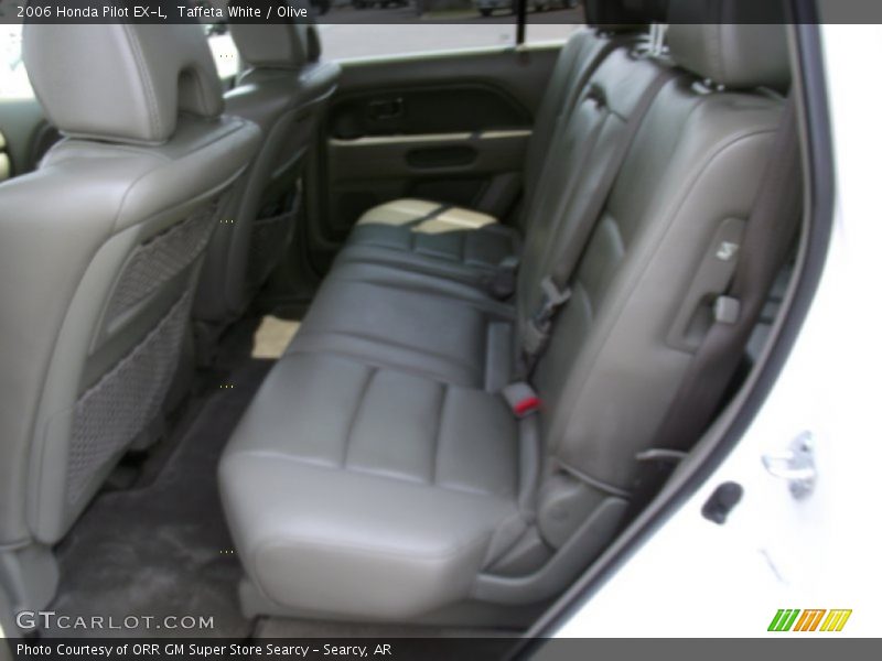 Taffeta White / Olive 2006 Honda Pilot EX-L