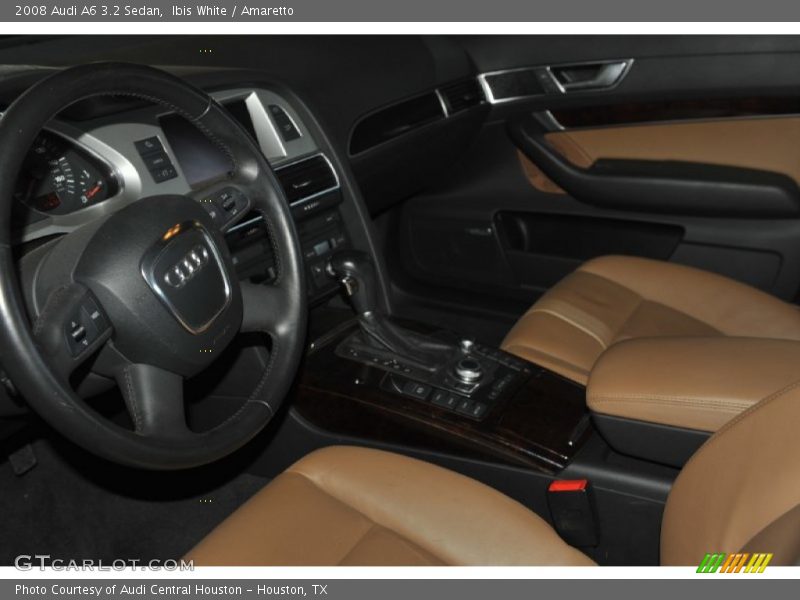 Ibis White / Amaretto 2008 Audi A6 3.2 Sedan