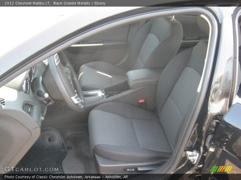 Black Granite Metallic / Ebony 2012 Chevrolet Malibu LT