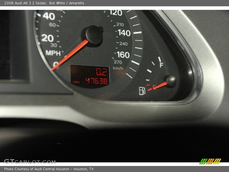 Ibis White / Amaretto 2008 Audi A6 3.2 Sedan