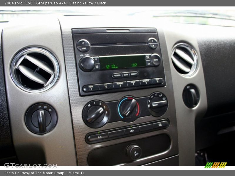 Controls of 2004 F150 FX4 SuperCab 4x4