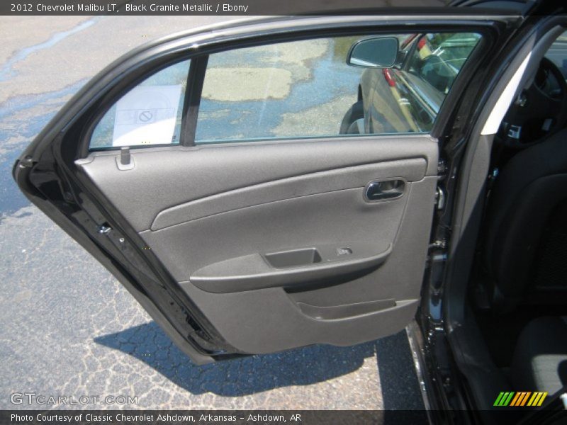 Black Granite Metallic / Ebony 2012 Chevrolet Malibu LT