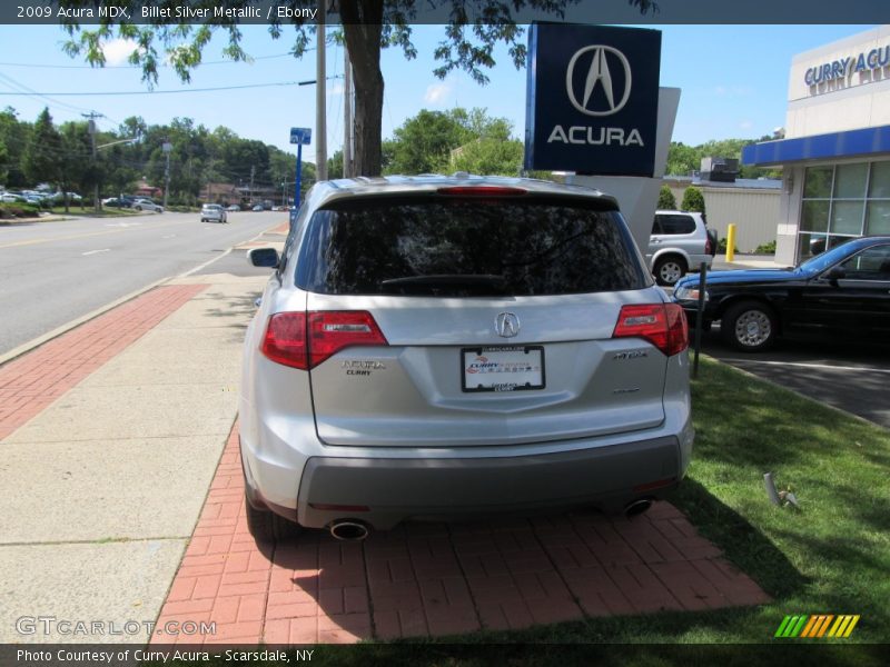 Billet Silver Metallic / Ebony 2009 Acura MDX