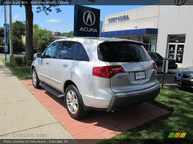 Billet Silver Metallic / Ebony 2009 Acura MDX