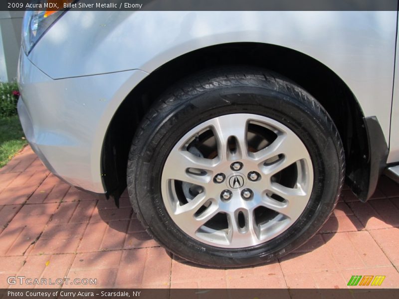 Billet Silver Metallic / Ebony 2009 Acura MDX