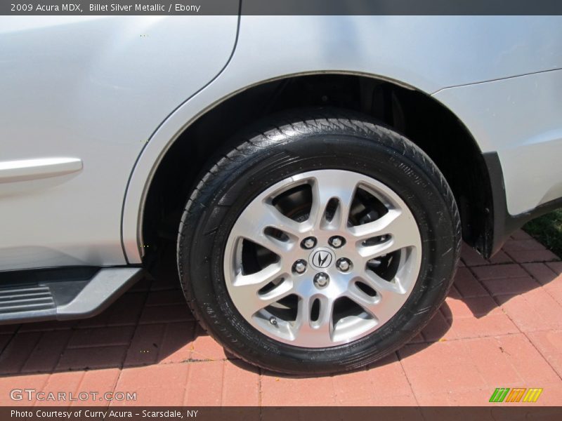 Billet Silver Metallic / Ebony 2009 Acura MDX