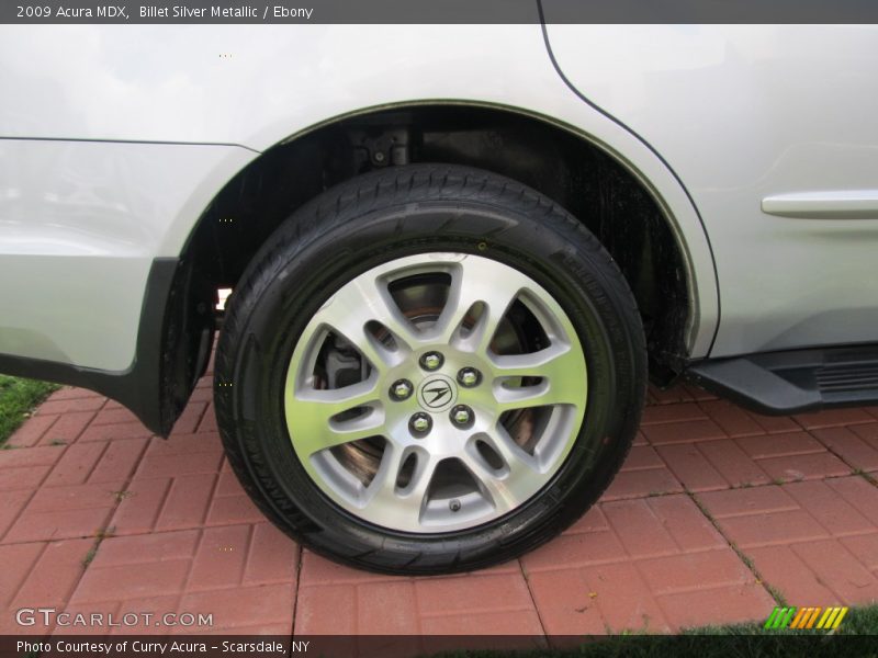 Billet Silver Metallic / Ebony 2009 Acura MDX