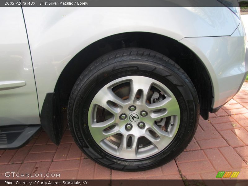 Billet Silver Metallic / Ebony 2009 Acura MDX