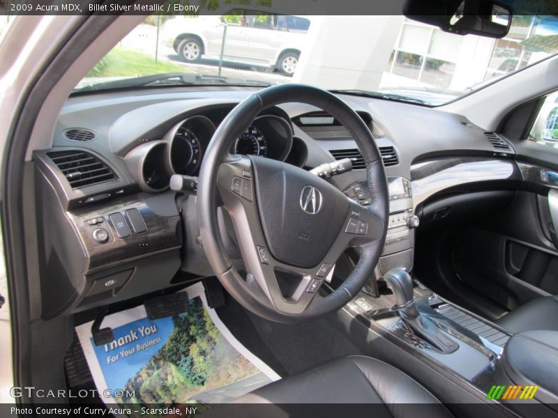 Billet Silver Metallic / Ebony 2009 Acura MDX