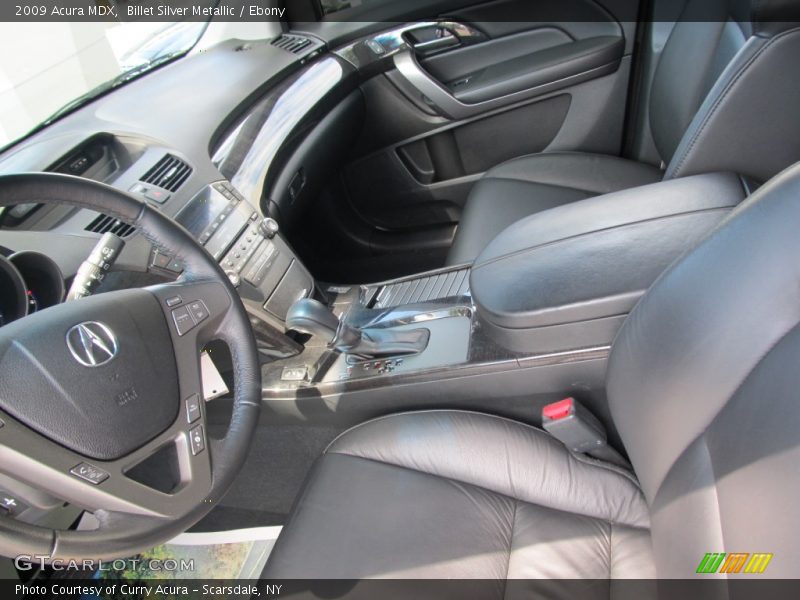 Billet Silver Metallic / Ebony 2009 Acura MDX