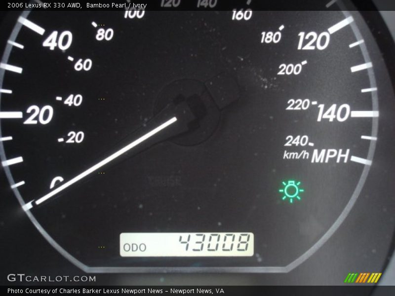 Bamboo Pearl / Ivory 2006 Lexus RX 330 AWD