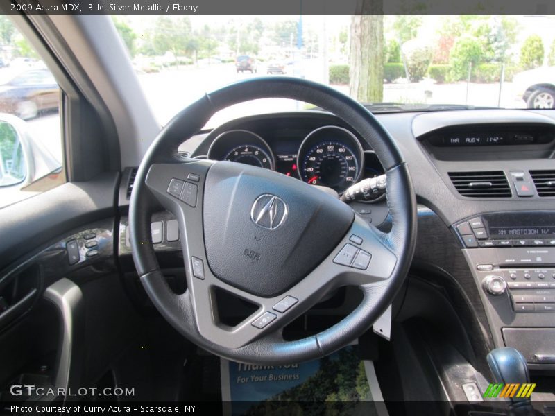 Billet Silver Metallic / Ebony 2009 Acura MDX