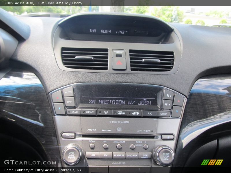 Billet Silver Metallic / Ebony 2009 Acura MDX