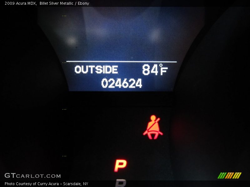 Billet Silver Metallic / Ebony 2009 Acura MDX