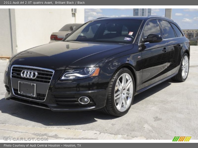 Brilliant Black / Black 2011 Audi A4 2.0T quattro Avant