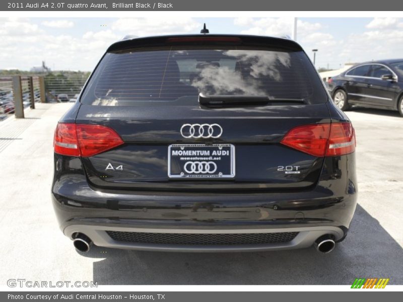 Brilliant Black / Black 2011 Audi A4 2.0T quattro Avant