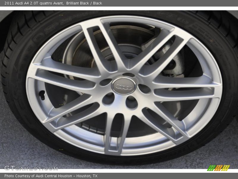 Brilliant Black / Black 2011 Audi A4 2.0T quattro Avant