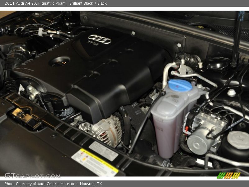  2011 A4 2.0T quattro Avant Engine - 2.0 Liter FSI Turbocharged DOHC 16-Valve VVT 4 Cylinder