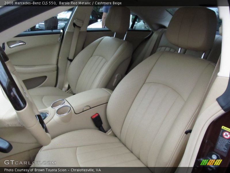 Barolo Red Metallic / Cashmere Beige 2008 Mercedes-Benz CLS 550