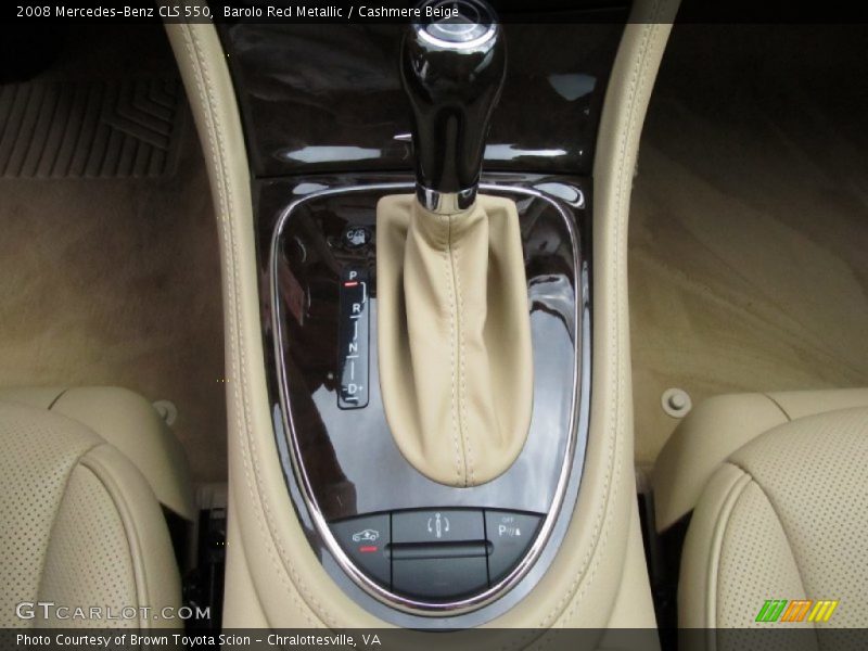 Barolo Red Metallic / Cashmere Beige 2008 Mercedes-Benz CLS 550
