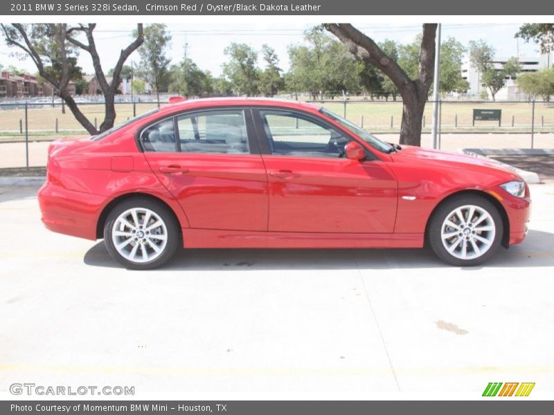 Crimson Red / Oyster/Black Dakota Leather 2011 BMW 3 Series 328i Sedan