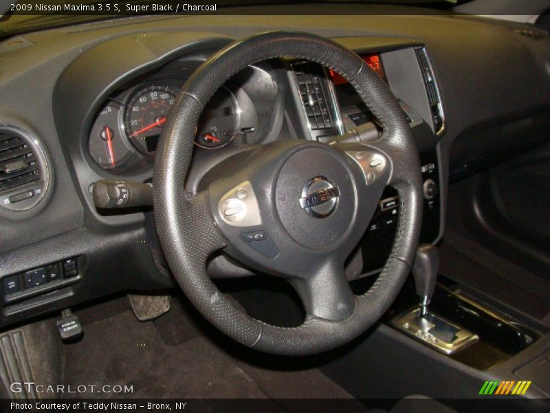 Super Black / Charcoal 2009 Nissan Maxima 3.5 S