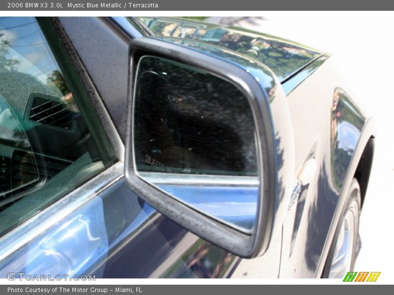 Mystic Blue Metallic / Terracotta 2006 BMW X3 3.0i