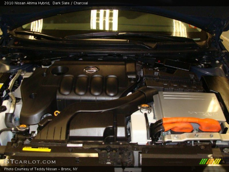  2010 Altima Hybrid Engine - 2.5 Liter GDI DOHC 16-Valve CVTCS 4 Cylinder Gasoline/Electric Hybrid