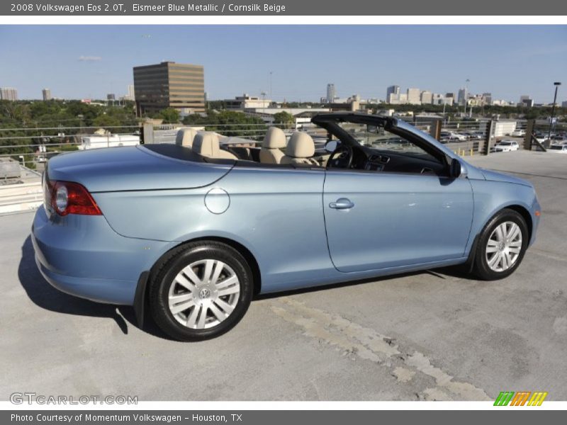 Eismeer Blue Metallic / Cornsilk Beige 2008 Volkswagen Eos 2.0T