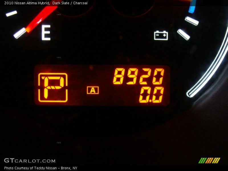 Dark Slate / Charcoal 2010 Nissan Altima Hybrid