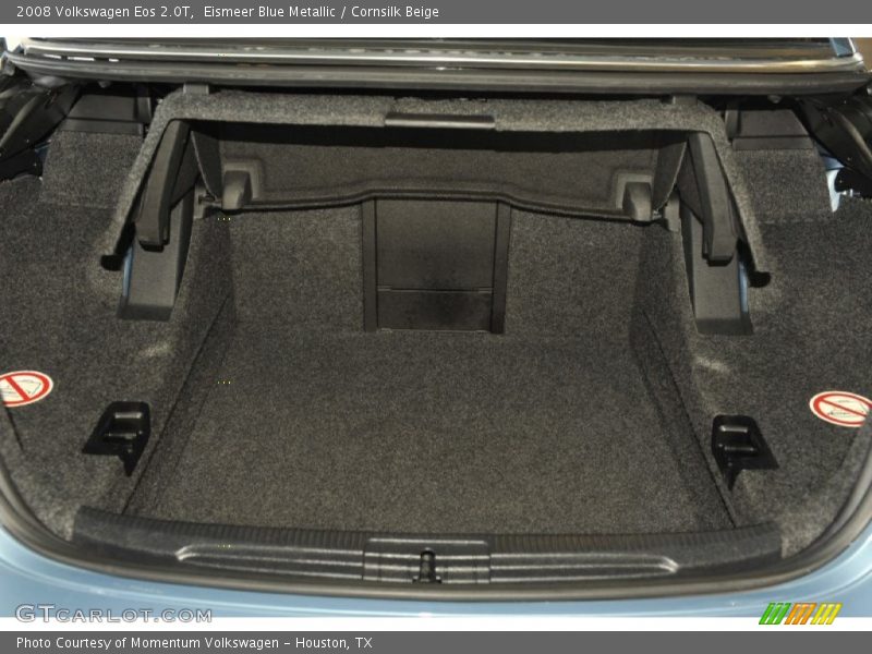 Eismeer Blue Metallic / Cornsilk Beige 2008 Volkswagen Eos 2.0T