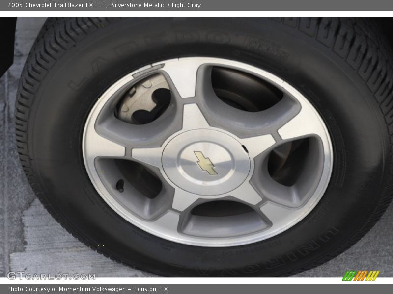 Silverstone Metallic / Light Gray 2005 Chevrolet TrailBlazer EXT LT