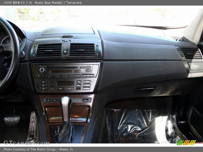 Mystic Blue Metallic / Terracotta 2006 BMW X3 3.0i