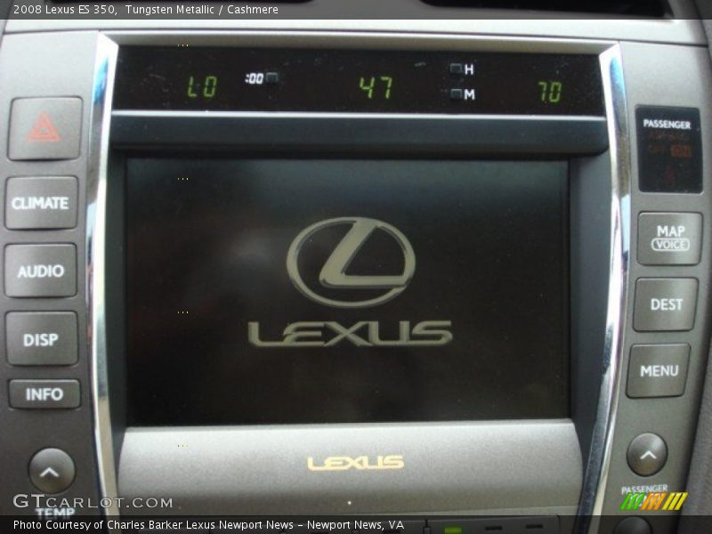 Tungsten Metallic / Cashmere 2008 Lexus ES 350
