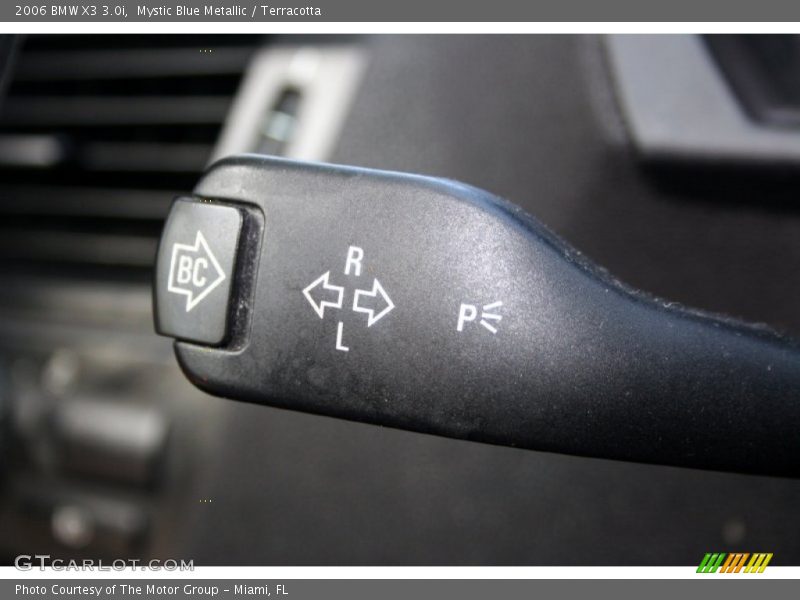 Mystic Blue Metallic / Terracotta 2006 BMW X3 3.0i