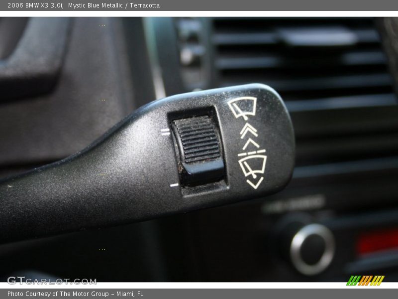 Mystic Blue Metallic / Terracotta 2006 BMW X3 3.0i