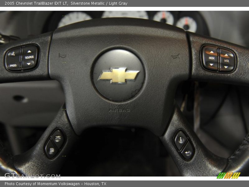 Silverstone Metallic / Light Gray 2005 Chevrolet TrailBlazer EXT LT