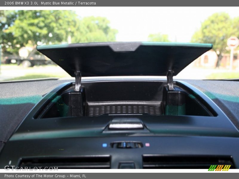 Mystic Blue Metallic / Terracotta 2006 BMW X3 3.0i