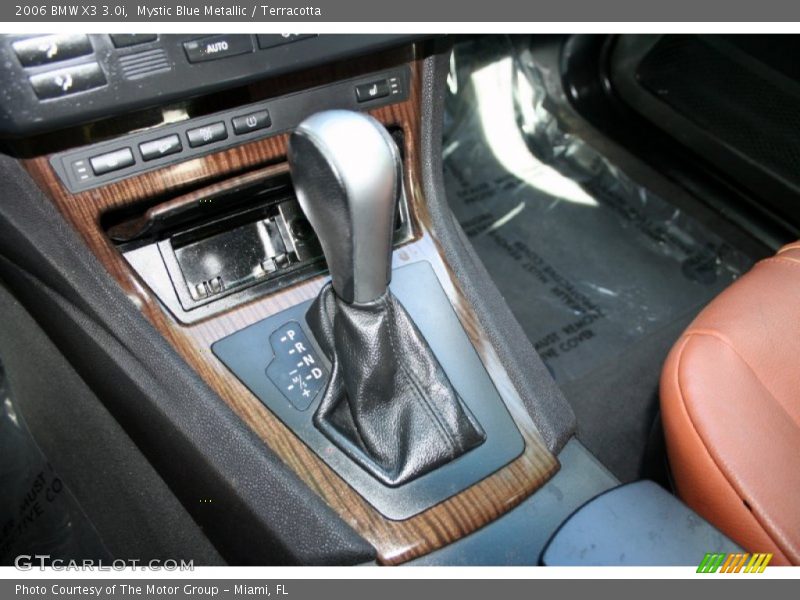 Mystic Blue Metallic / Terracotta 2006 BMW X3 3.0i