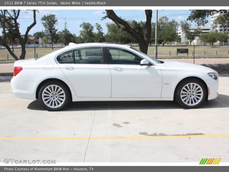  2012 7 Series 750i Sedan Alpine White