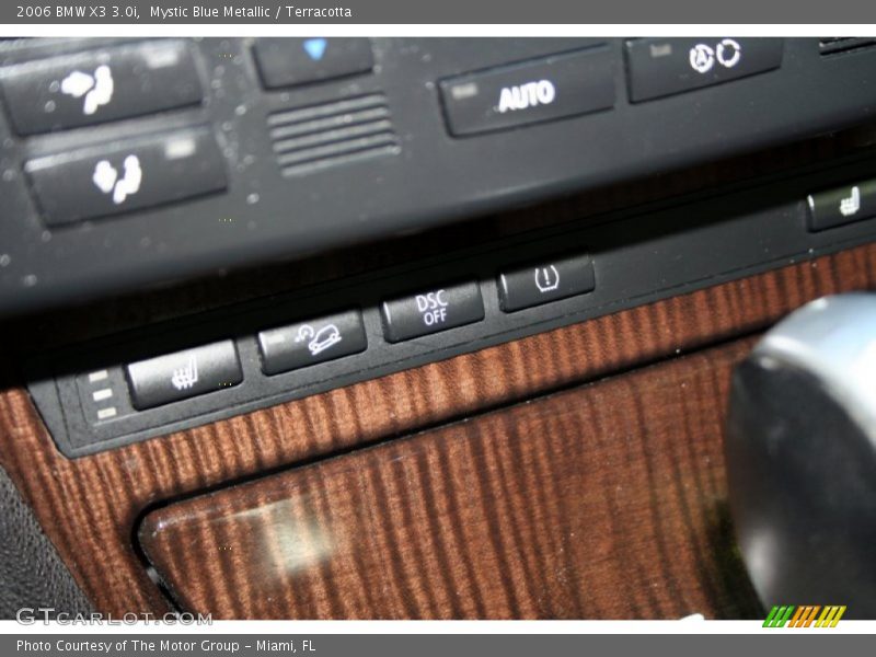 Mystic Blue Metallic / Terracotta 2006 BMW X3 3.0i